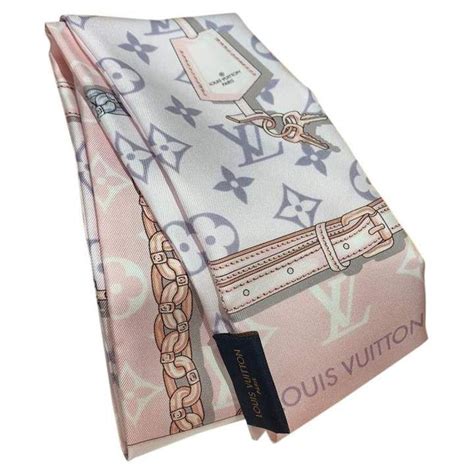 louis vuitton pink scarf price|louis vuitton bandana scarf.